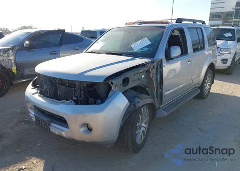 2008 Nissan Pathfinder Le V8 from USA, damaged, VIN 5N1BR18A88C632980